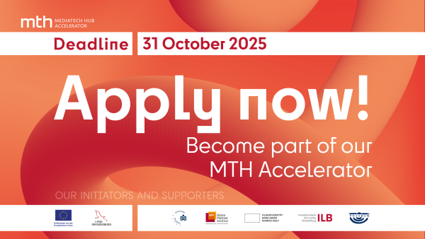 MediaTech Hub Accelerator - Call for Applications