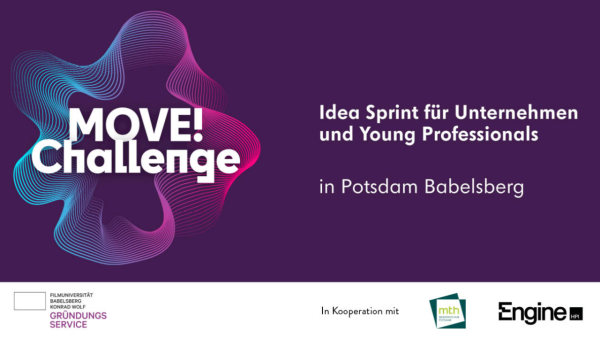 MOVE! Challenge - Event von Gründungsservice Filmuniversität Babelsberg