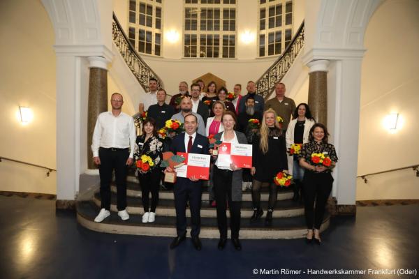 Preisträger Existenzgründerpreis Oderland-Spree