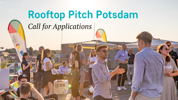 Rooftop Pitch 2025 - bis 30.4.2025 bewerben!